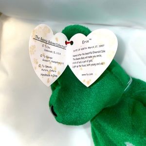 Shamrock Ty beanie baby